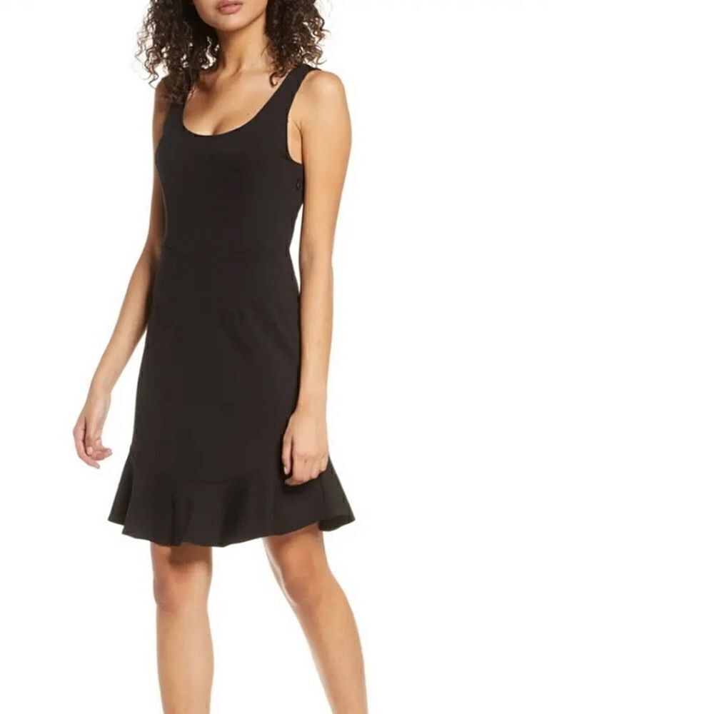Ali & Jay Los Angeles  piano bar sheath Black dress Sz M